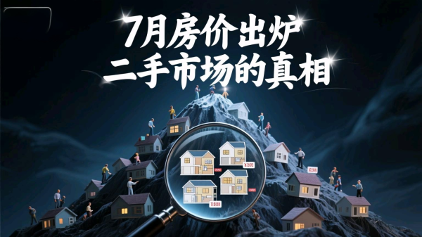 盟牛配资 7月房价出炉，二手市场的真相